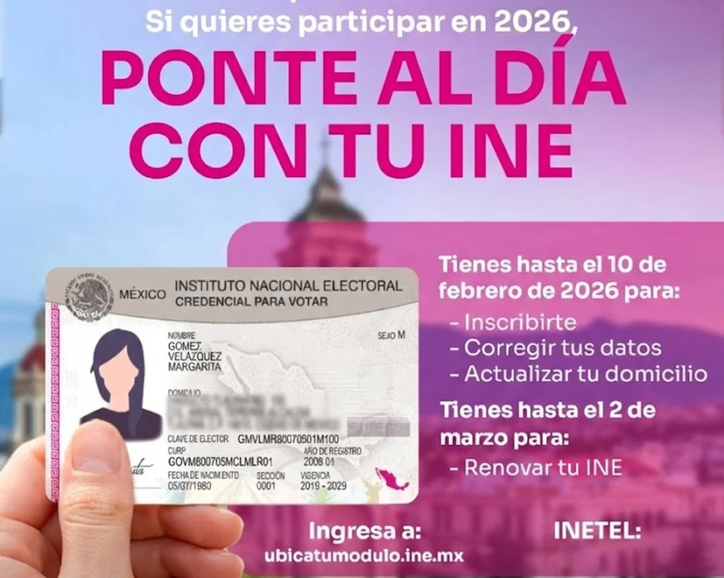 Más de 27 mil personas han cambiado sexo o nombre en su credencial ine desde 2015