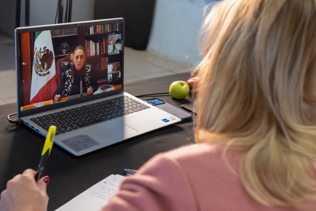 Participa maru en reunión virtual sobre la estrategia nacional contra el sarampión