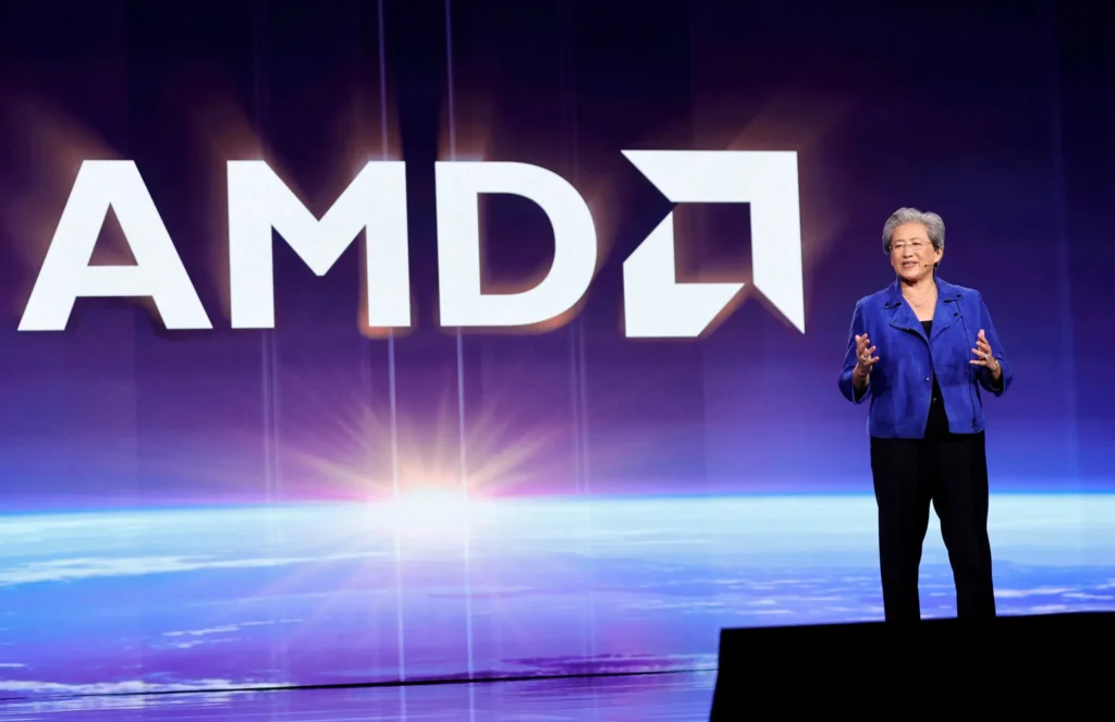 Racing to catch up with nvidia, amd signs chips for stock deal with meta