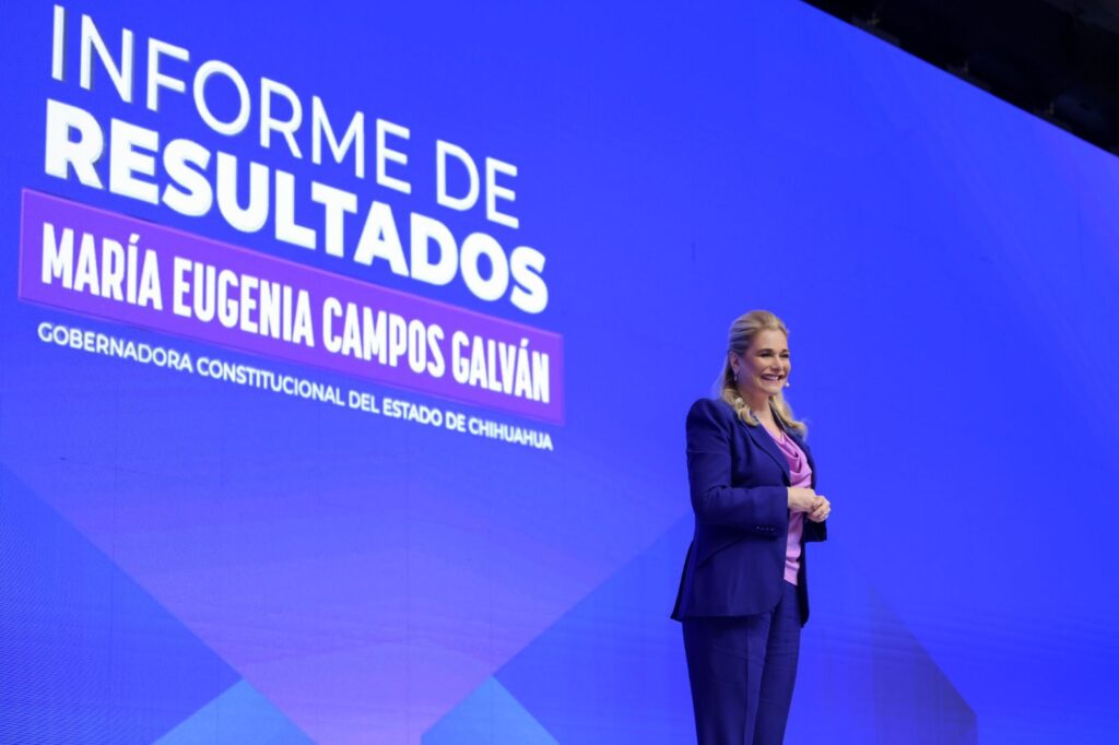 Anuncia maru inversión histórica en obra pública para juárez durante su cuarto informe de resultados