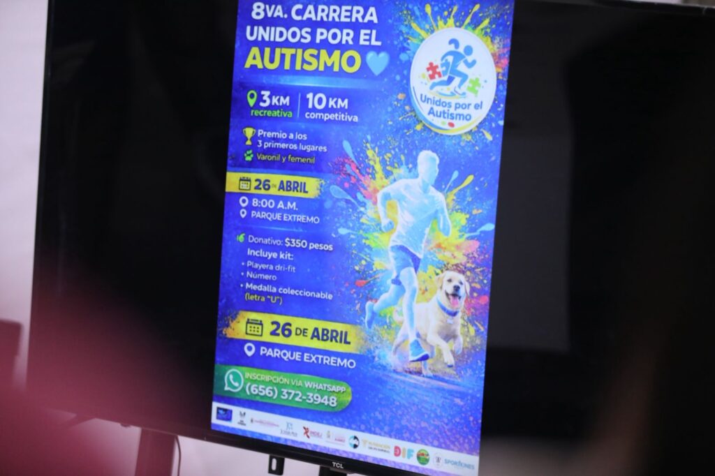 Invitan a los eventos por el día mundial del autismo este 1 de abril en ciudad juárez