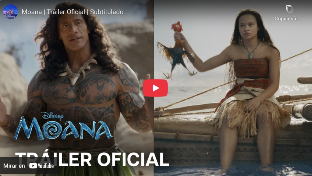 Moana | tráiler oficial | disney studios