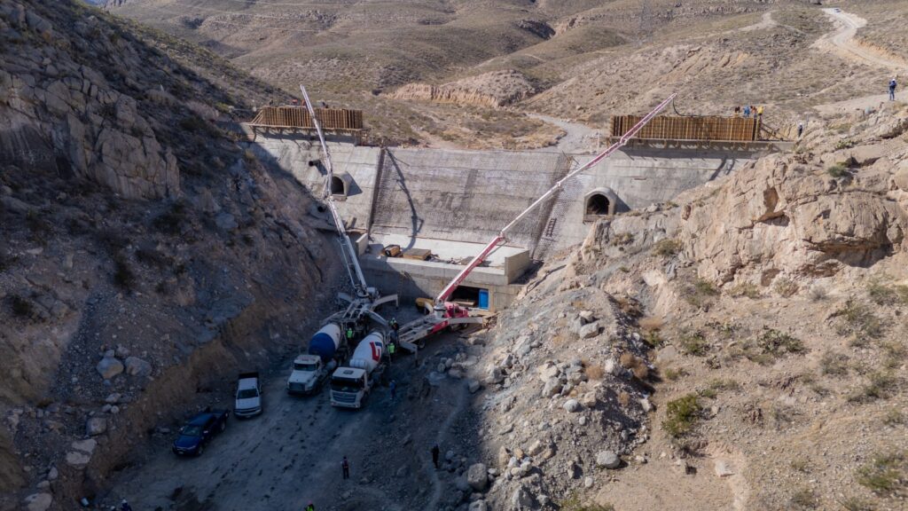 Reporta jmas juárez avance del 91% de avance en la construcción de presa filtro ii
