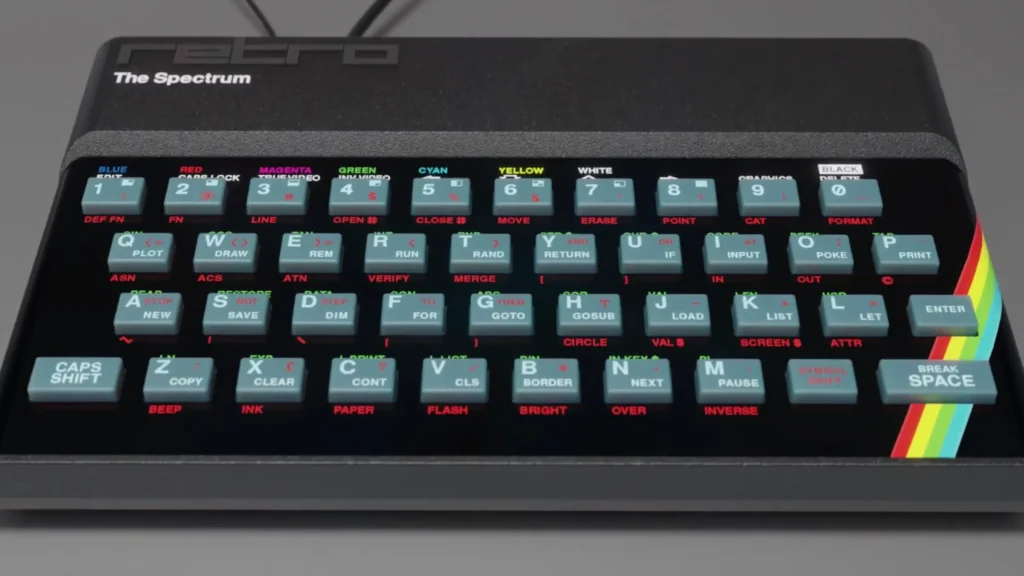 1982, es lanzado al mercado el zx spectrum, uno de los ordenadores más populares de los años 80
