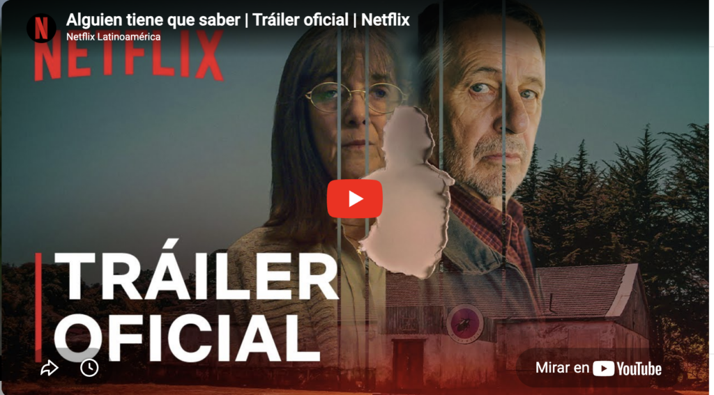 Alguien tiene que saber | tráiler oficial | estreno netflix