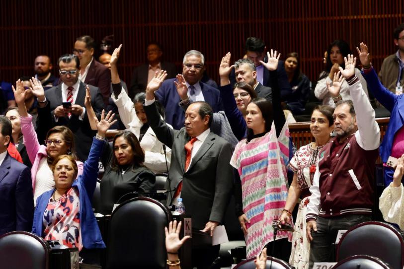 Diputados aprueban plan b de reforma electoral; movimiento ciudadano apoyó a morena