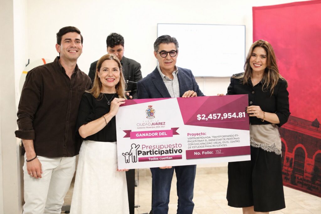 Entrega gobierno municipal apoyo de 2.5 millones para el proyecto visión renovada