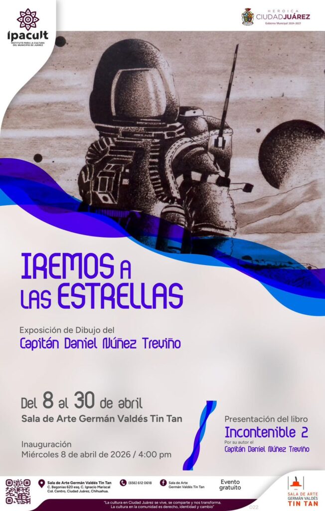 Invitan a exposición %22iremos a las estrellas%22 en sala de arte germán valdés 'tin tan'