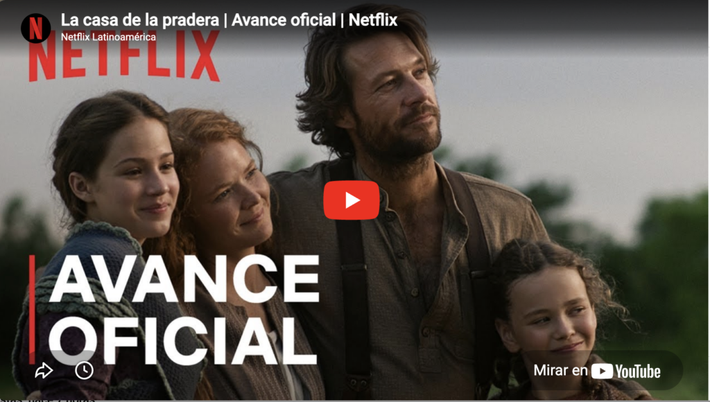 La casa de la pradera | avance oficial | estreno netflix