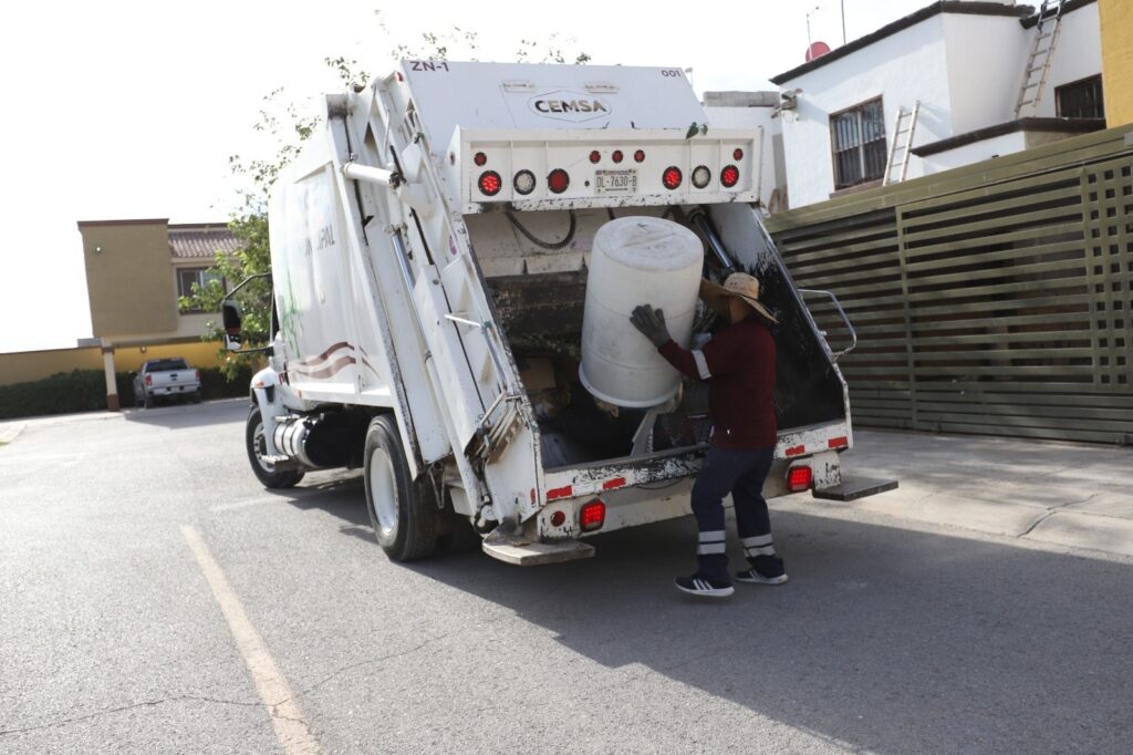 La recolección de basura se mantiene durante semana santa en ciudad juárez