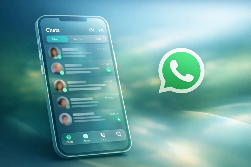 Meta presenta whatsapp liquid glass qué es y cómo saber si ya lo tienes activado