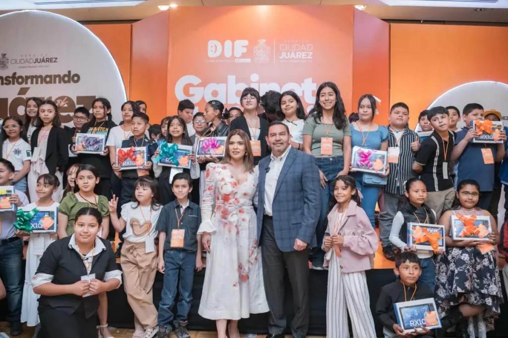Niñas y niños de ciudad juárez tomaron la voz en el gabinete infantil 2026