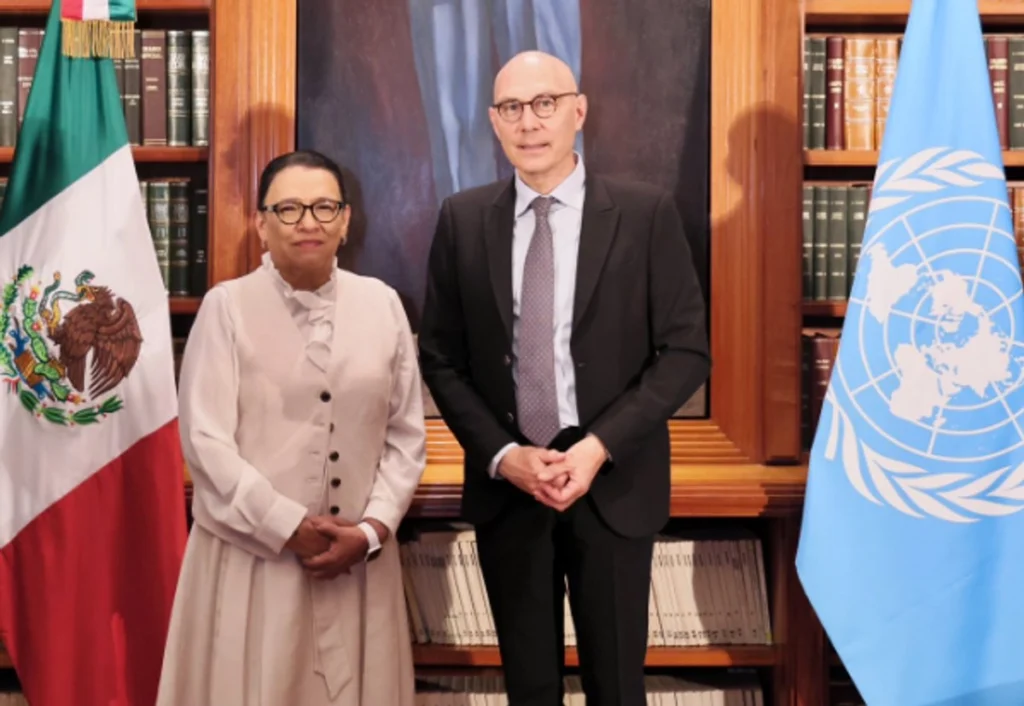 Segob y comisionado de la onu acuerdan compromiso con los derechos humanos