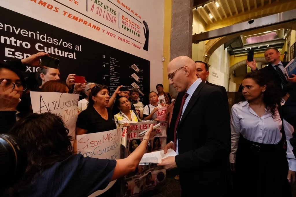 Alto comisionado de onu dh reconoce lucha de madres buscadoras por 10 de mayo