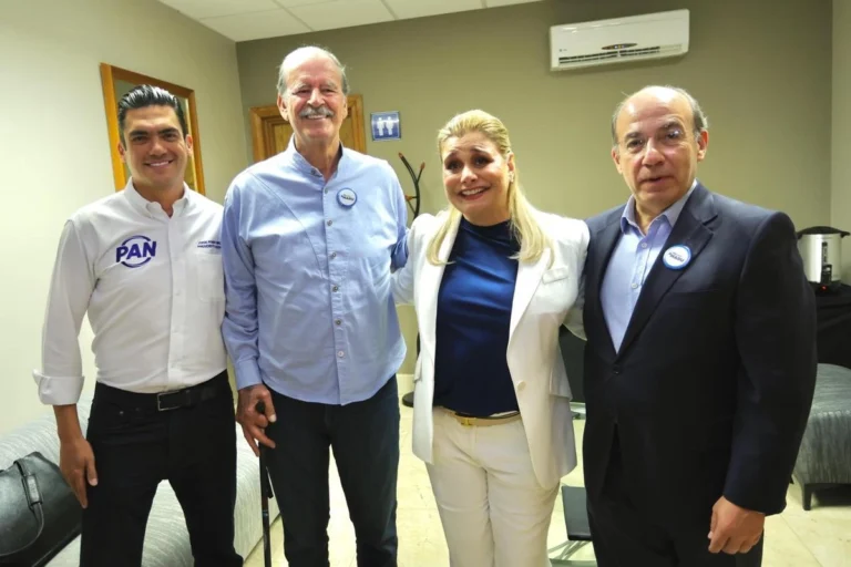 Arropada por fox y calderón, maru acusa a morena de 'entregar el poder a cárteles'