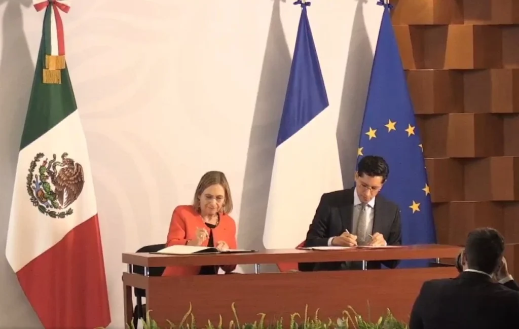 Celebran méxico y francia bicentenario de relaciones diplomáticas; renuevan plan