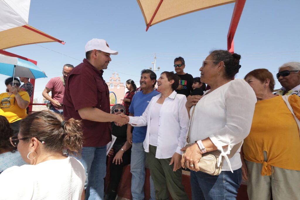 Entrega pérez cuéllar parque rehabilitado en el jarudo con el presupuesto participativo