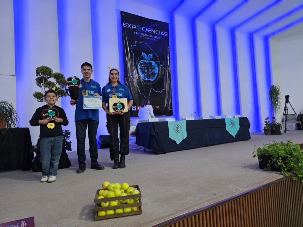 Estudiantes juarenses hacen historia durante el evento expociencias chihuahua 2026