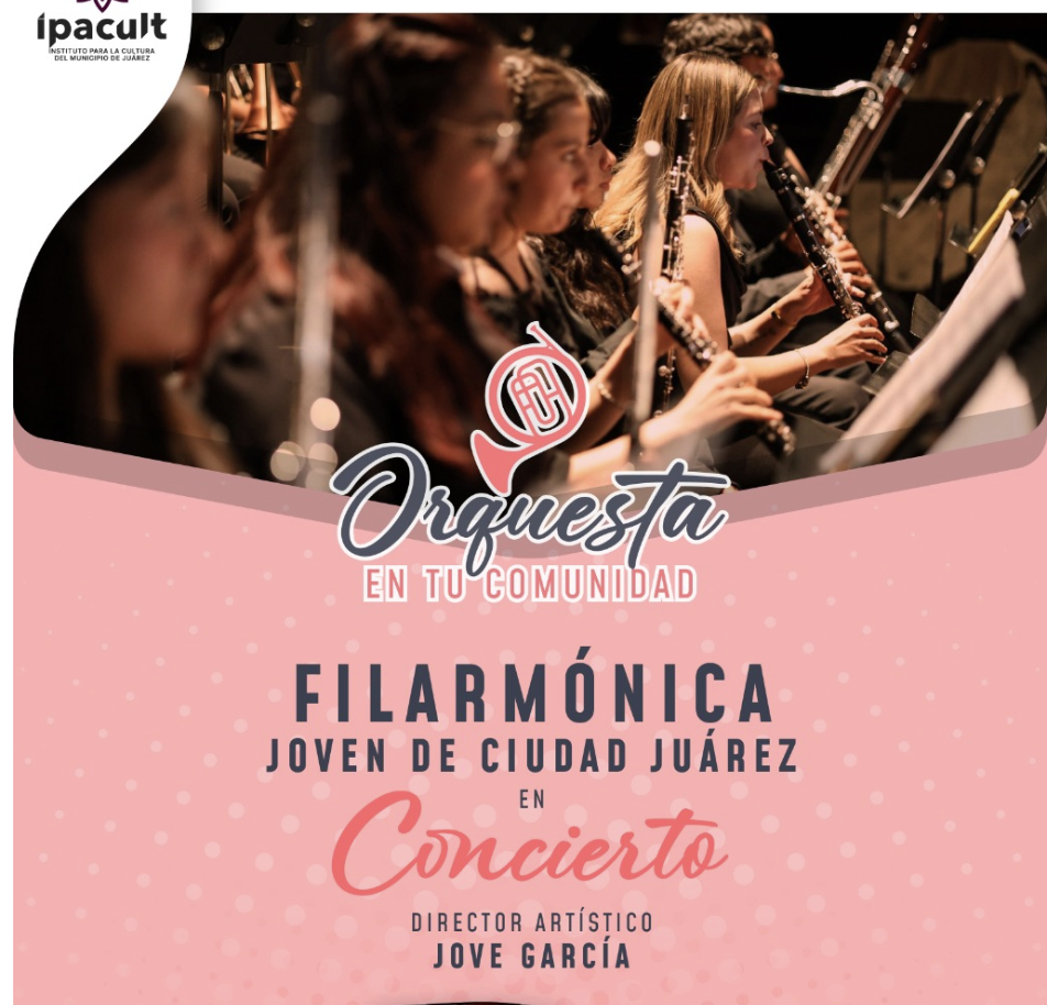 Invita ipacult a familias al concierto de la 'filarmónica joven de ciudad juárez'