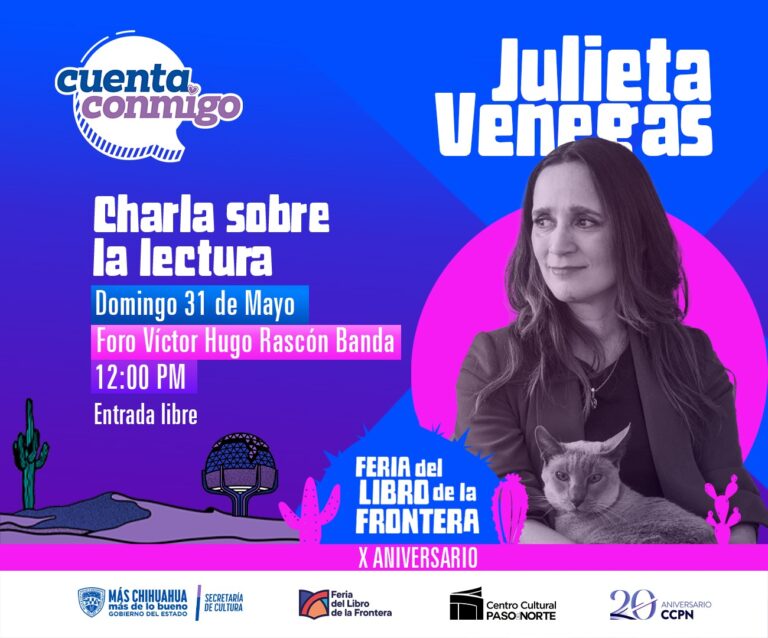 Presenta secretaría de cultura programa general de la feria del libro de la frontera