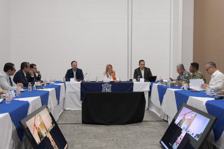 Preside gobernadora maru campos mesa estatal de seguridad en cuauhtémoc