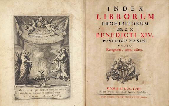 1966, el vaticano abole el index librorum prohibitorum, listado de libros censurados.