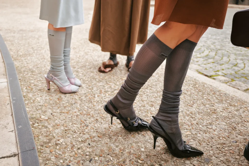 Are we all supposed to wear socks with sandals now?