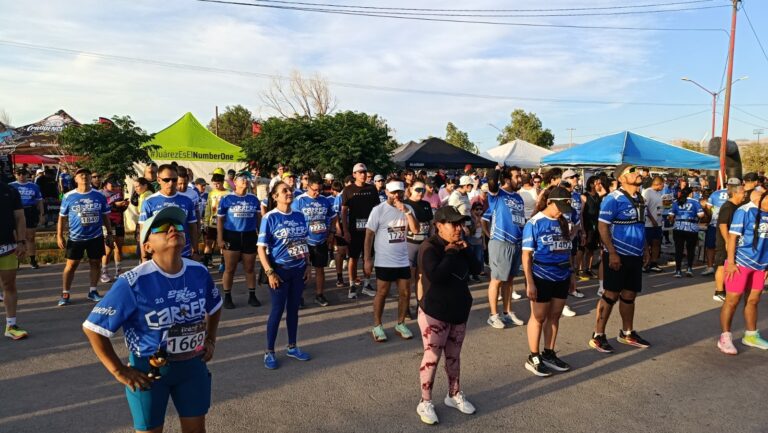 Asistieron más de 3 mil 500 corredores en la cuarta etapa del Circuito Atlético Pedestre