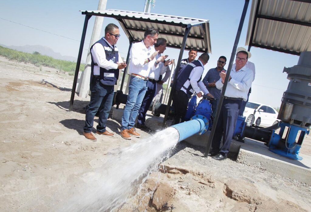 Benefician a más de 12 mil habitantes con nuevo pozo de agua potable en ahumada