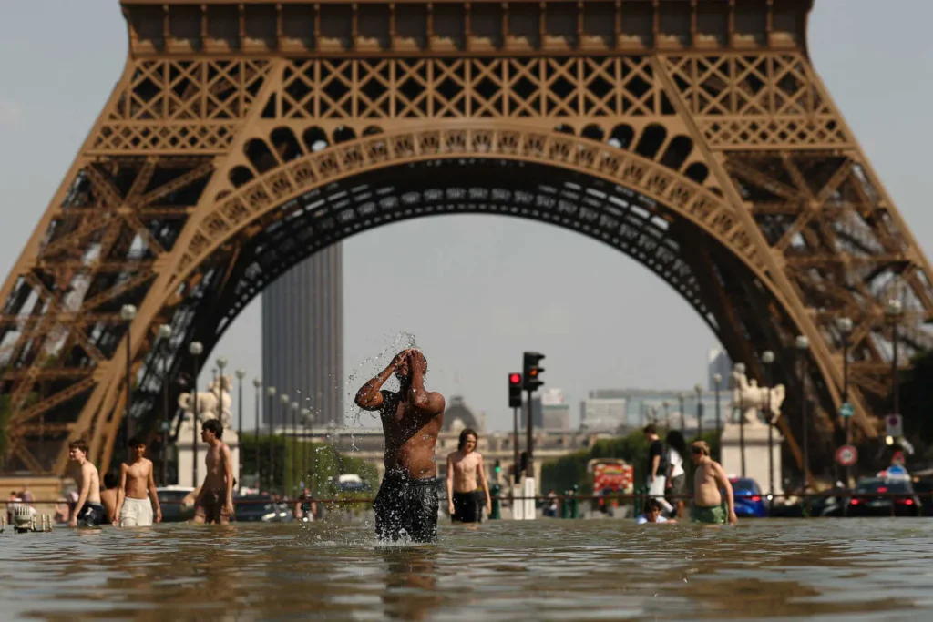 Britain breaks June temperature record as deadly heat stifles Europe