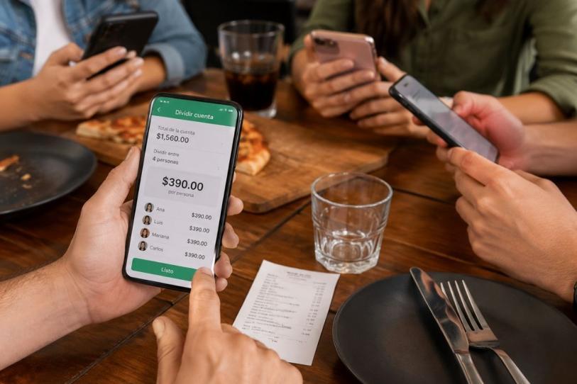Conoce estas cinco apps para dividir la cuenta con tus amigos sin hacer cuentas