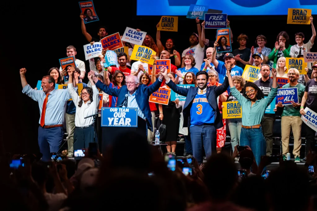 Democratic leaders want the party to moderate. Its base has other ideas