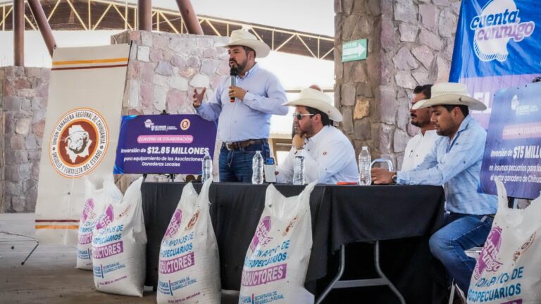 Fortalecen infraestructura y productividad ganadera con inversión de más de 28 mdp