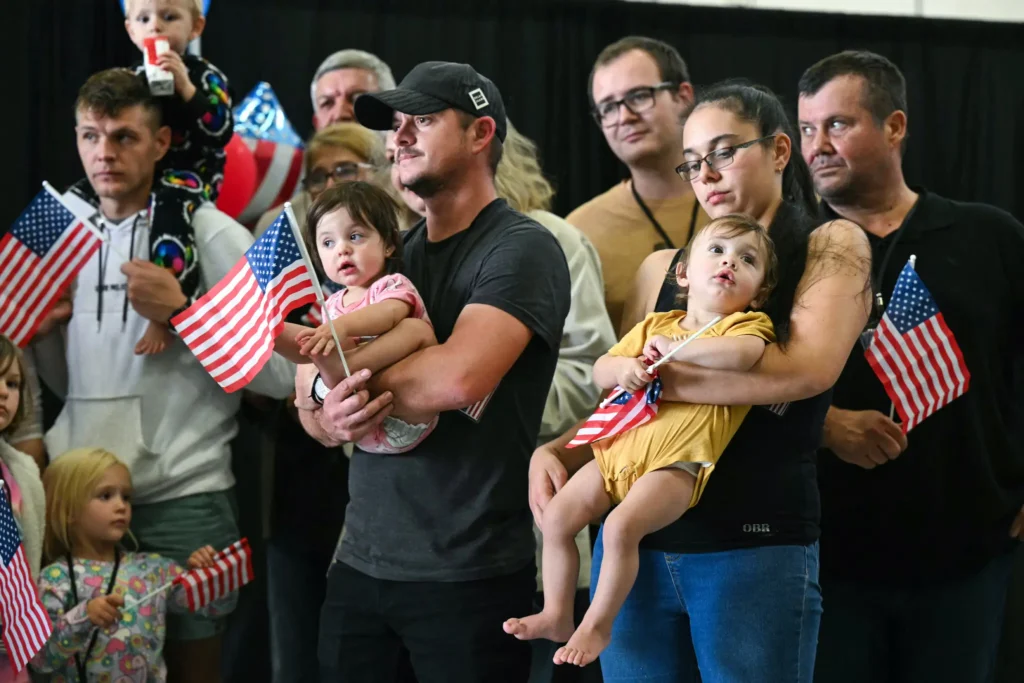 How Trump turned America’s refugee program into a pathway for white people