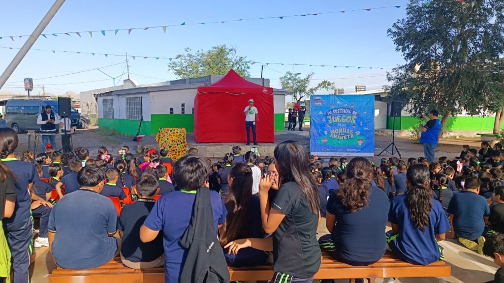 Hubo 3 mil 700 menores en el festival de juegos %22de las rondas a la ariwéta%22