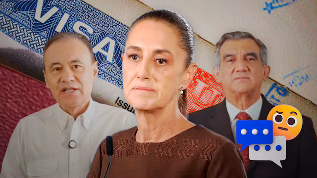 La times eu investiga y quita visas a los gobernadores morenistas durazo y villarreal; sheinbaum los defiende