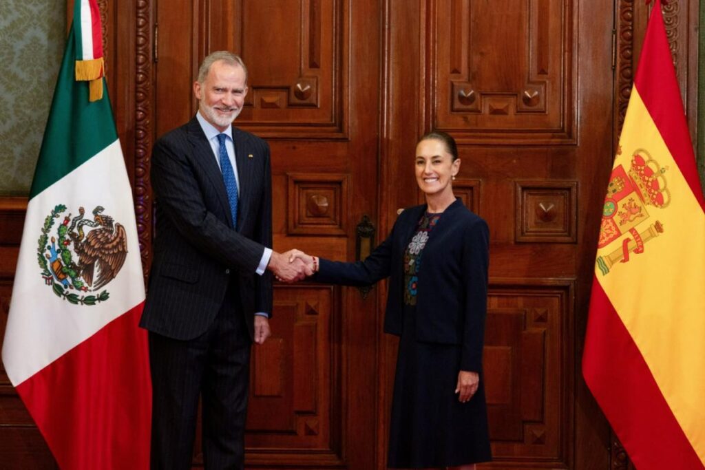 Nueva etapa bilateral Claudia Sheinbaum se reúne con el rey Felipe VI de España