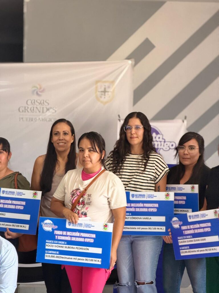 Reciben micro empresas de ascensión y casas grandes financiamientos para impulsar su crecimiento