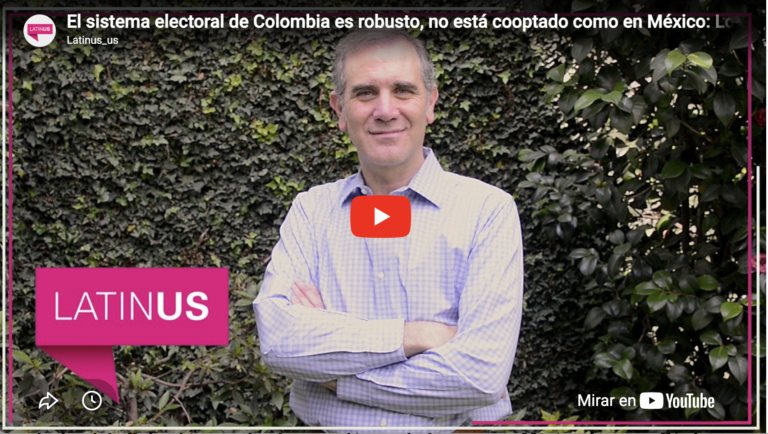 Sistema electoral de colombia no está cooptado como el ine | lorenzo córdova