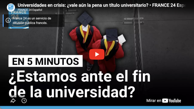 Universidades en crisis ¿vale aún la pena un título universitario? | france 24 en español