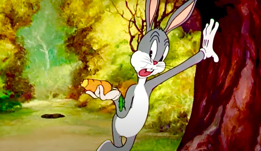 1940, Bugs Bunny el denominado %22Conejo de la suerte%22 de la Warner Bros hace su debut en el corto %22Wild Hare
