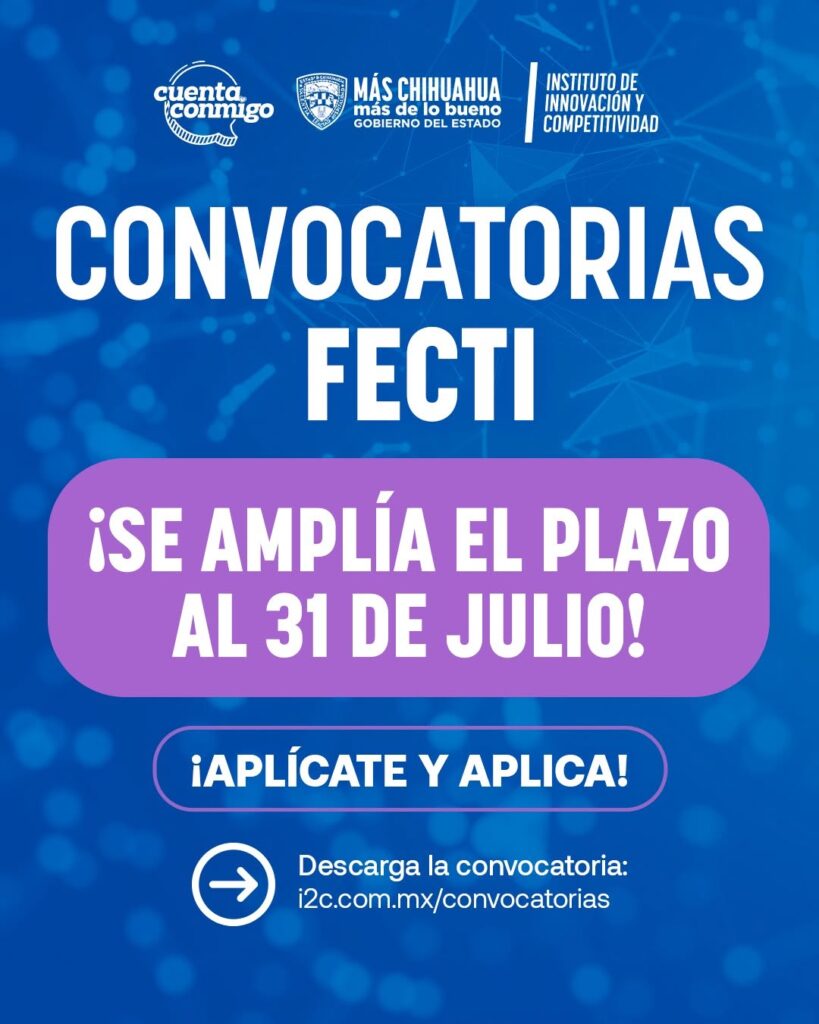 Amplía Estado convocatoria del Fondo Estatal de Ciencia, Tecnología e Innovación