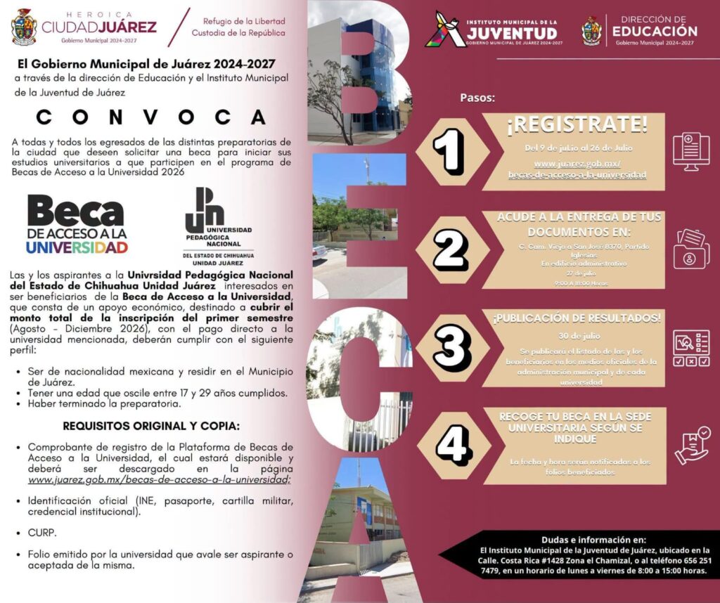 Convocan a beca de acceso a la universidad dirigida a aspirantes de la UPNECH