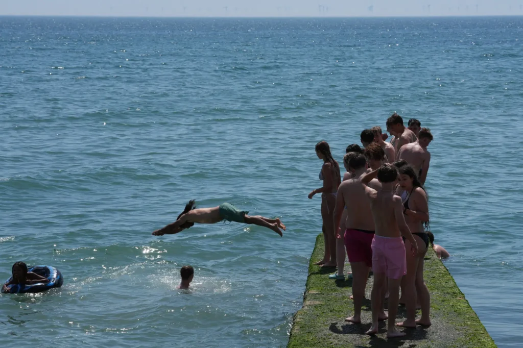 Hotter seas in Britain and Europe threaten marine life