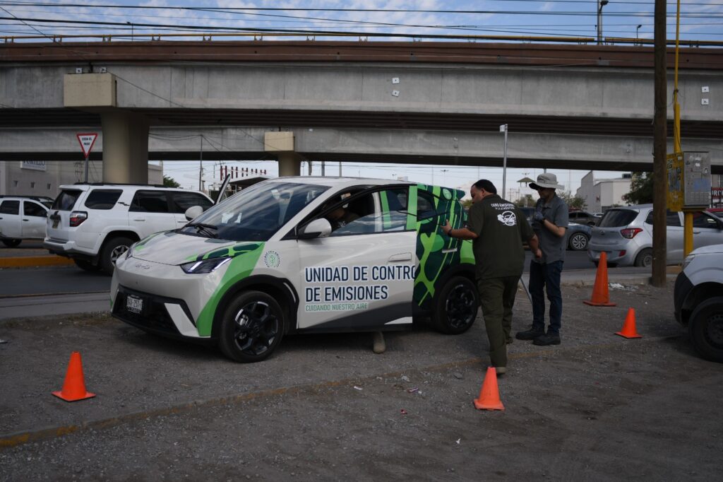 Inicia Dirección de Ecología medición de contaminación del aire con unidad móvil