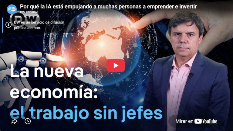 Por qué la IA está empujando a muchas personas a emprender e invertir | DW en español