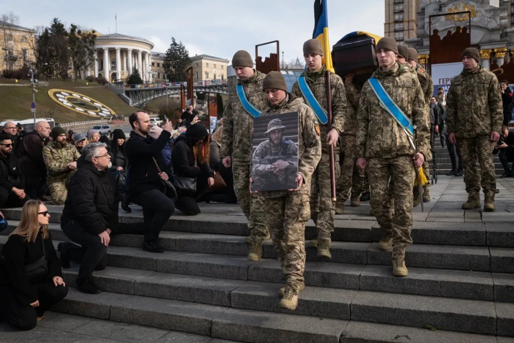 Troop casualties in Ukraine war top 2 million, study finds