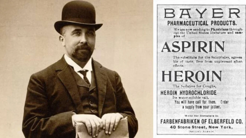 1897, el investigador alemán Felix Hoffman, descubridor del ácido acetilsalicílico
