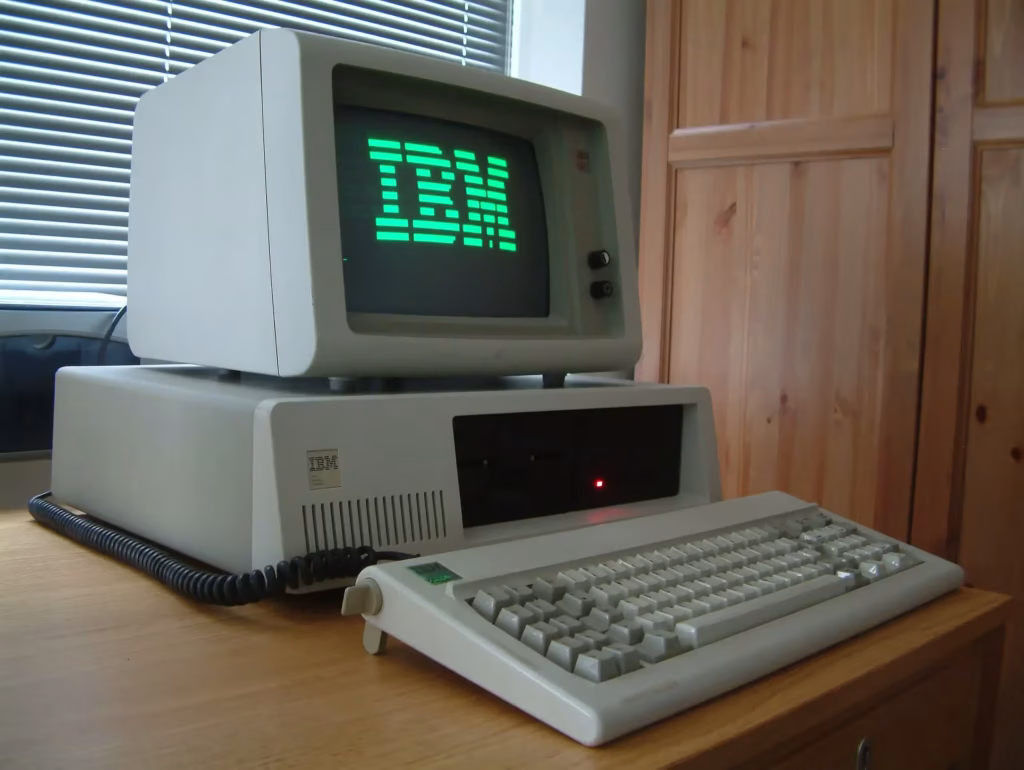 1981, IBM presentó su IBM PC Modelo