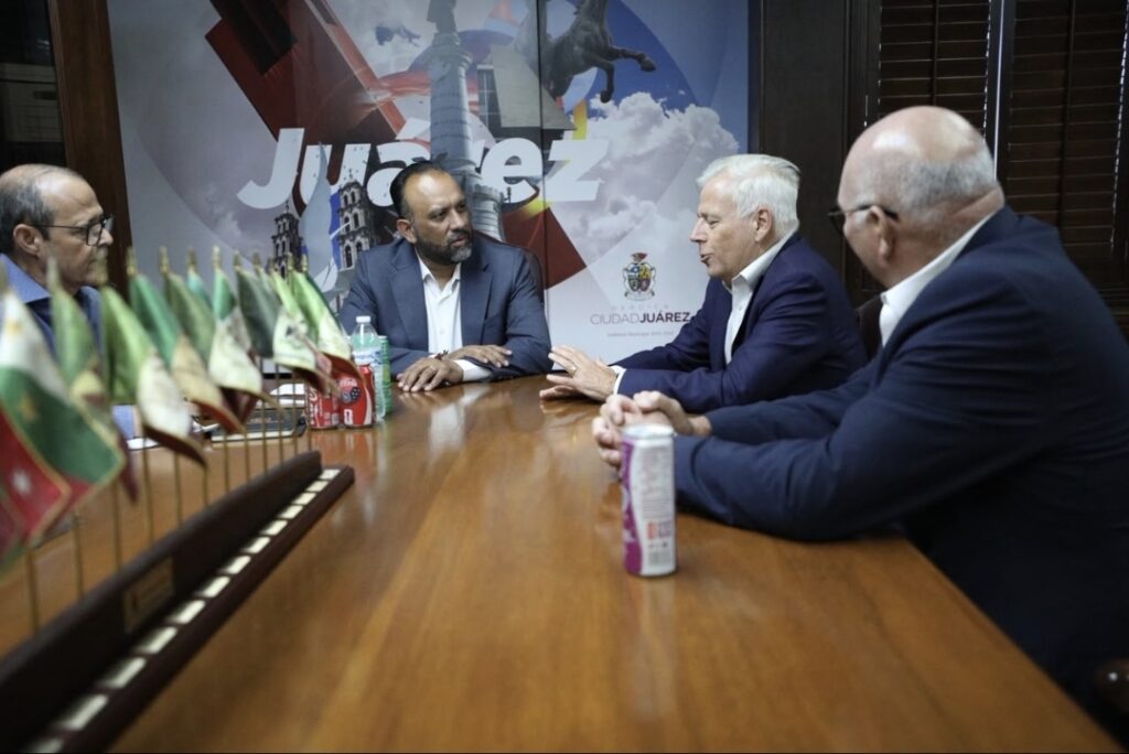 Fortalece Juárez vínculos con NADBank para impulsar proyectos de infraestructura